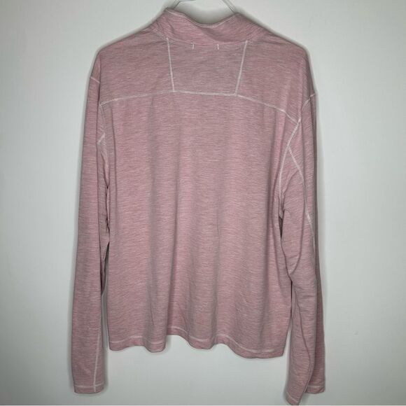 Tommy Bahama 1/4 Zip Rose Water Luxury Top in Size XXL - Picture 4 of 7